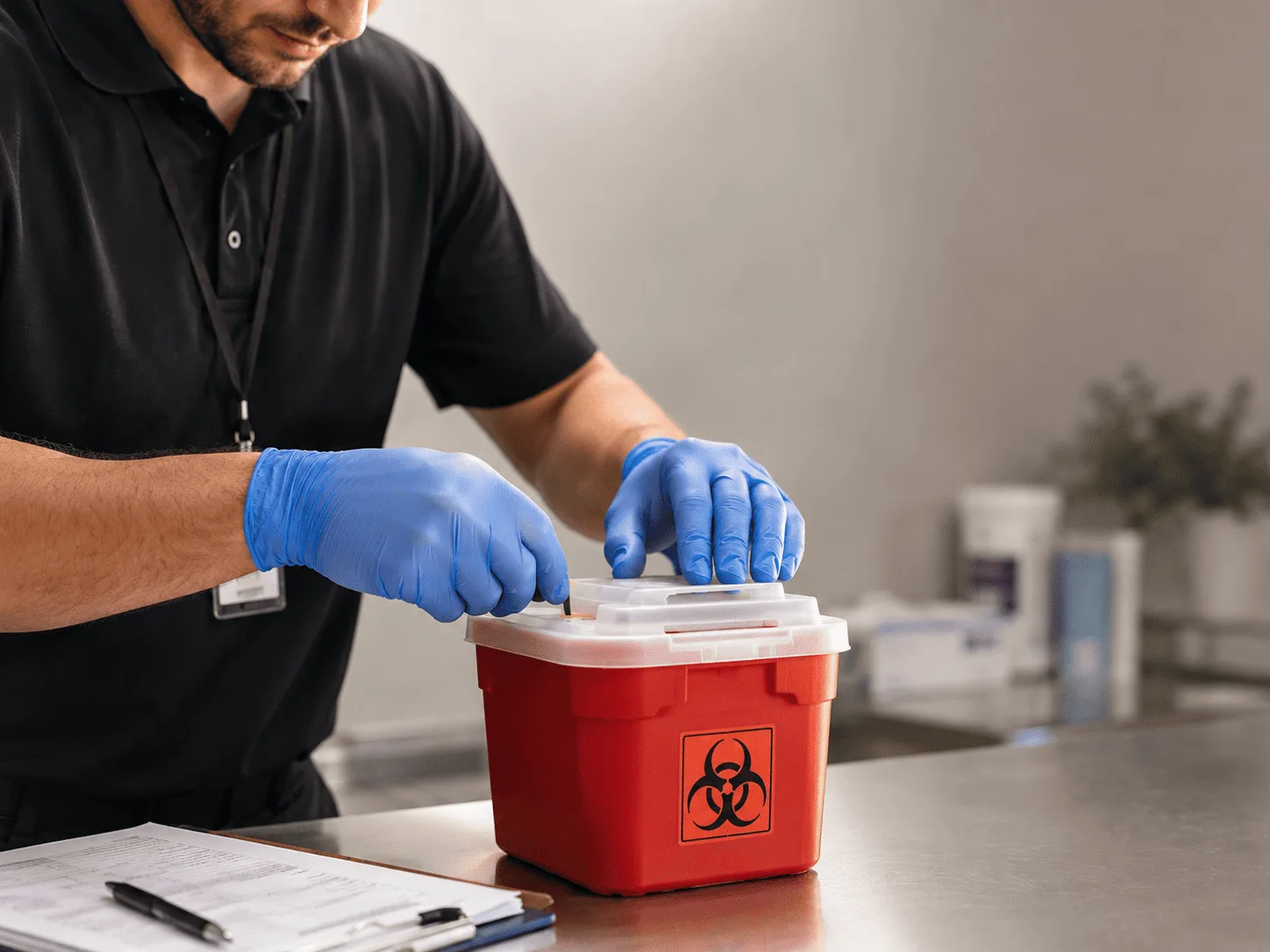 Why choose Sharps Waste Disposal in Roundhead, OH